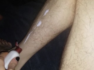 Rubbing Ointment On High My Amercement Surface (full)